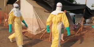 Khu vực cách ly dịch Ebola