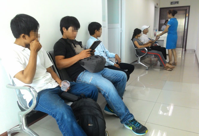 Hình ảnh bệnh nhân đợi khám bệnh tại phòng khám đa khoa Bắc Việt